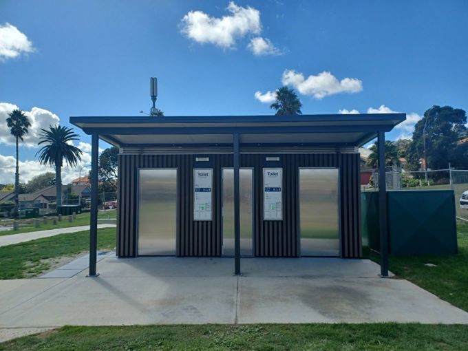 Caribbean Toilet block