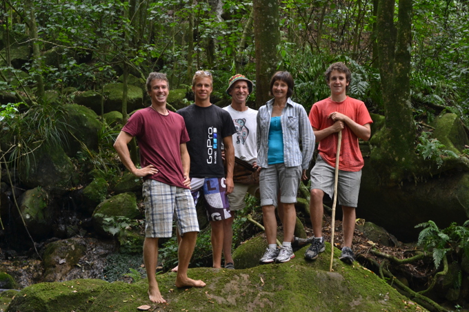 A family in bush Franklin bush - Andrew.jpg