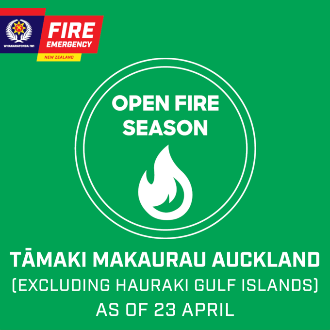 Open Fire Season April