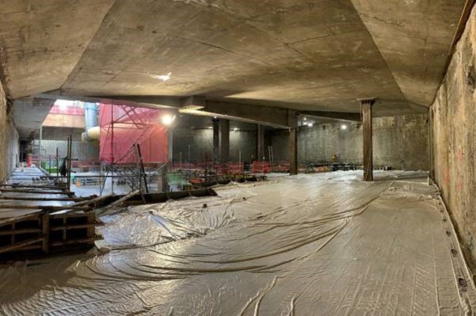 CRL station taking shape below Auckland streets (1)