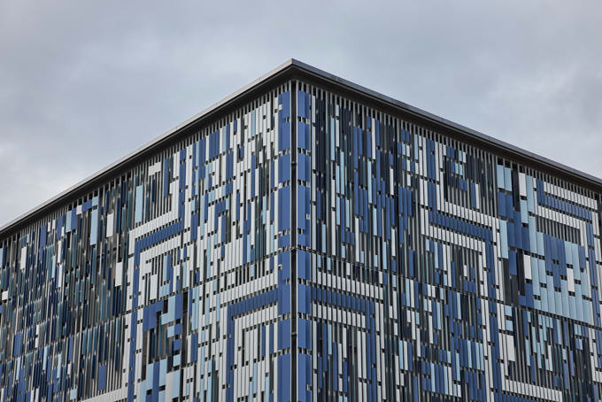 The outside of Te Waihorotiu station