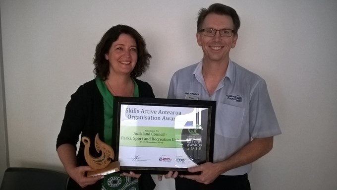 Award for Auckland Council’s Parks, Sport and Recreation team_1
