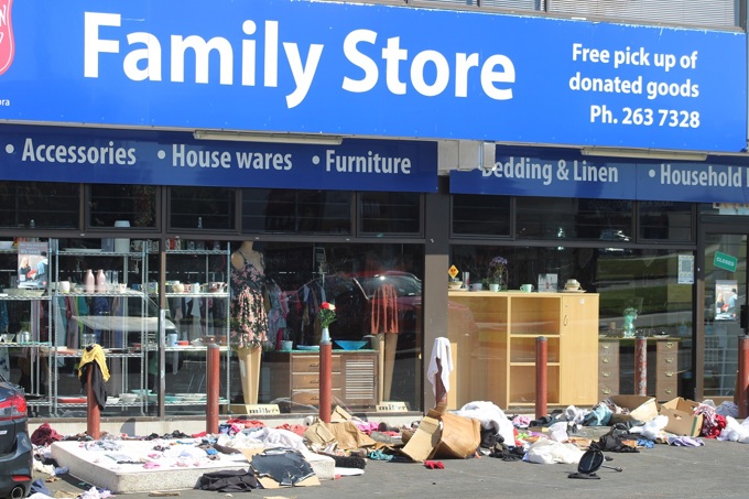 Op Shop illegal dumping