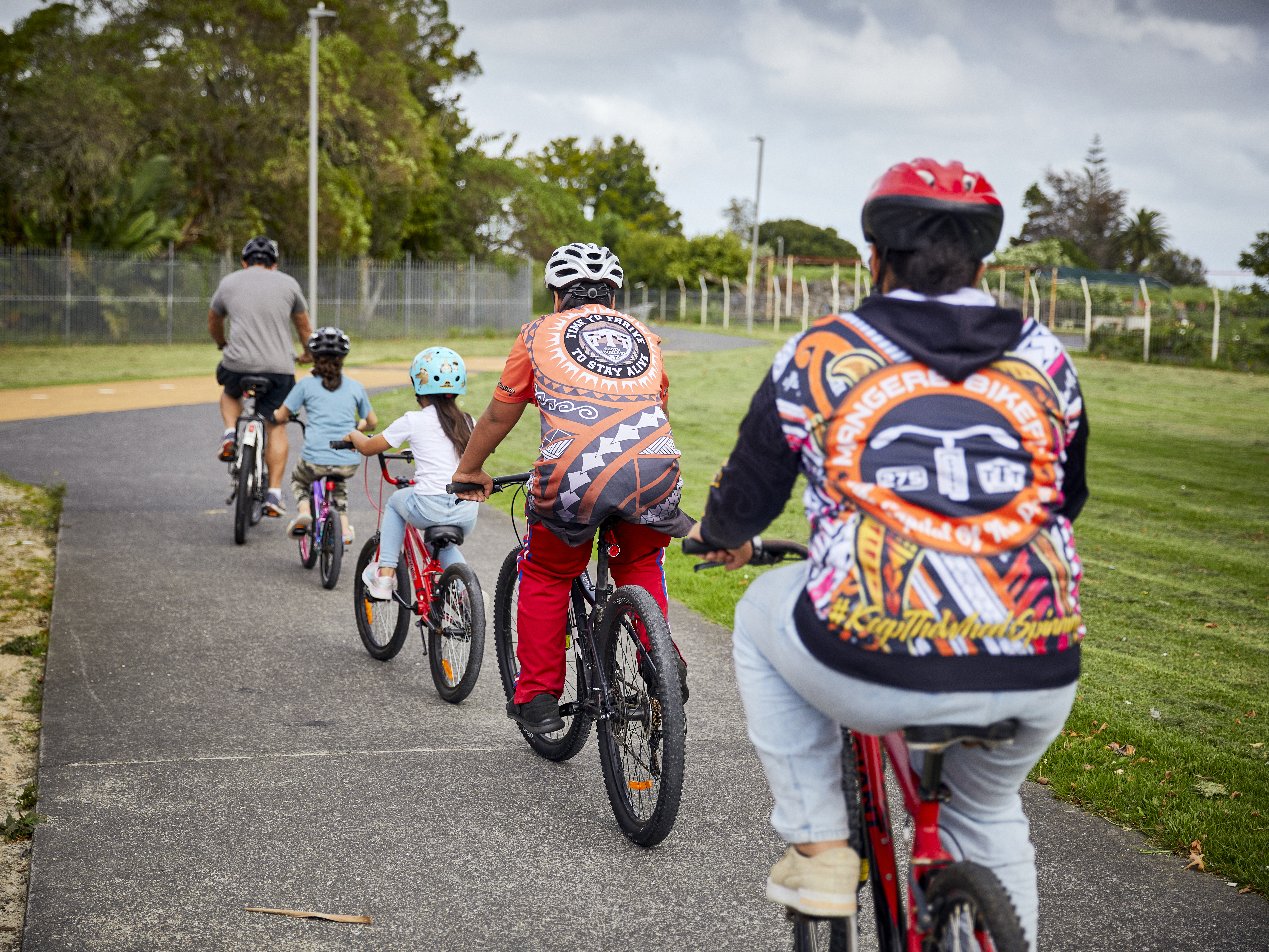 Auckland Transport will be working with our community partners, Triple Teez Bike Hub, to activate cycling programmes that educate and empower the community. These initiatives will help improve bike access and cycling skills. Photo credit: Auckland Transport.