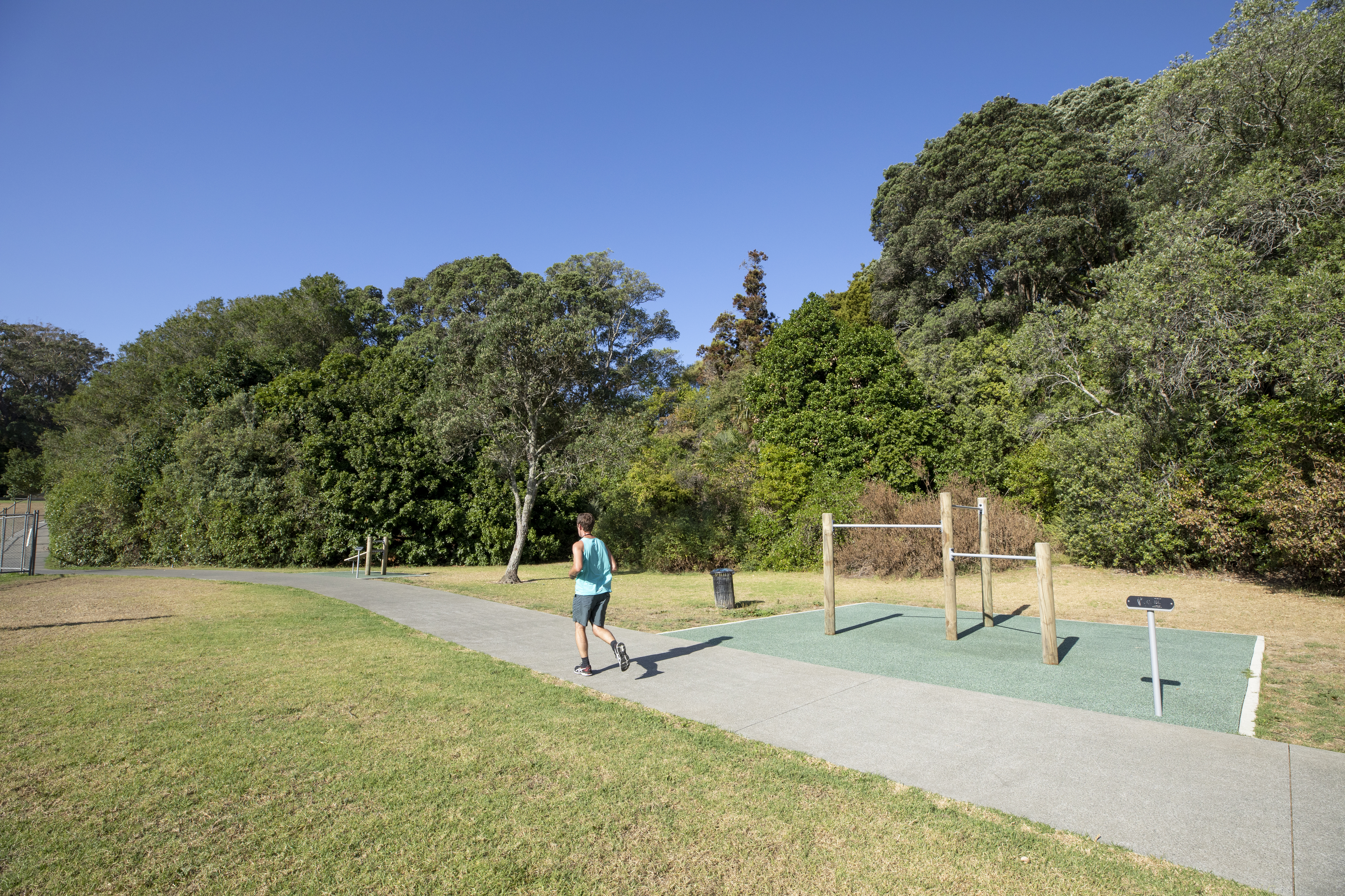 Fowlds Park workout area. 