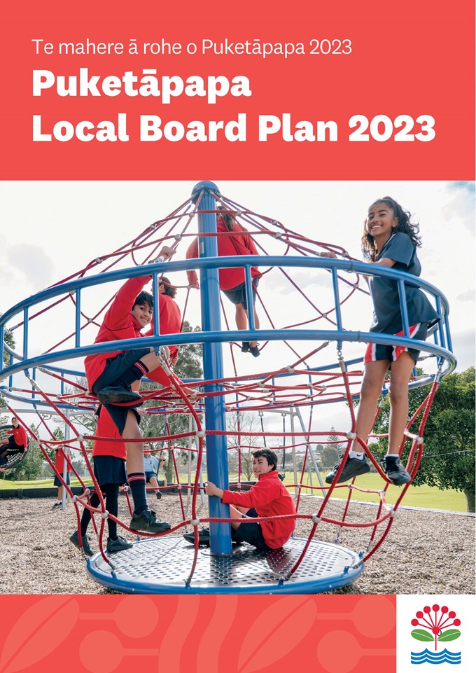 Cover Page Puketapapa Draft Local Board Plan 2023