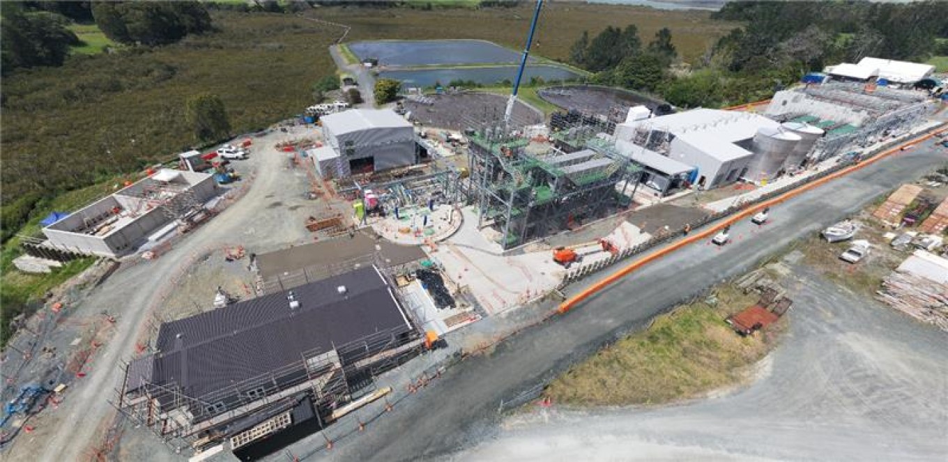 Snells Wastewater Treatment Plant.