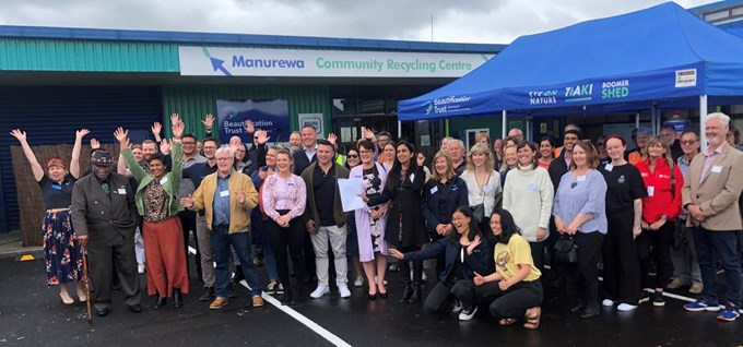 Manurewa Welcomes New Community Recycling Centre