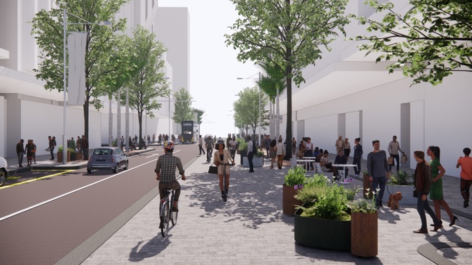 Queen Street Artist's Impression For Design Announced 2 September 2021