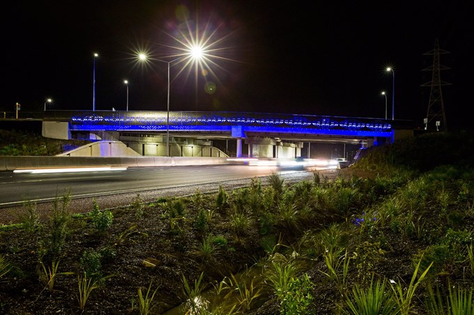 Northwestern motorway a shining light for iwi artwork