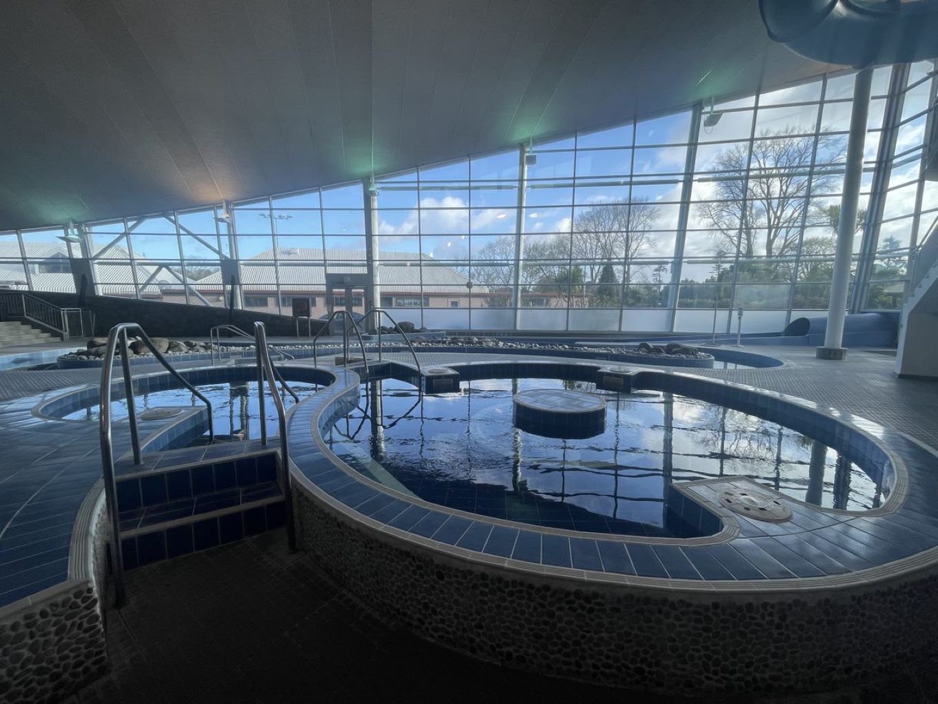 West Wave's adult spa pool area.