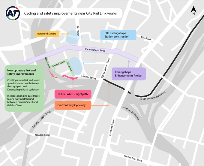 East Street cycle link and safety improvements proposed