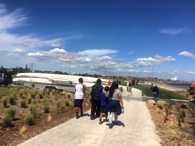 Great turnout for Onehunga foreshore opening 12