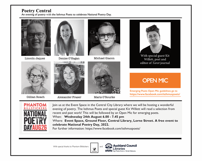 Poetry Central with Isthmus and Emerging Poets (2)