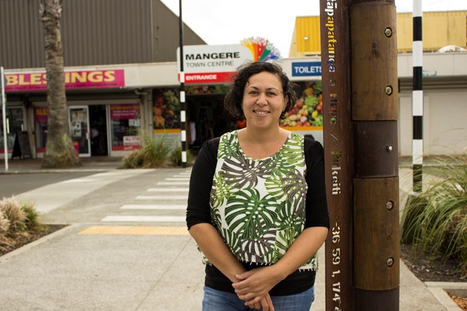 Toni Helleur works at the Mangere Town Centre helping the homeless and beggars