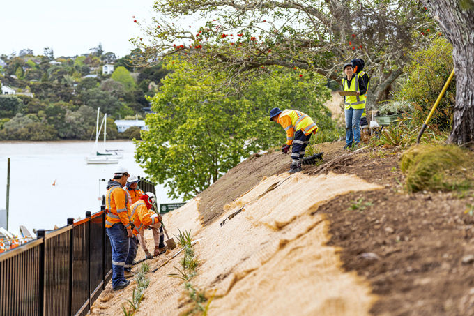 Herald Island wharf rebuild