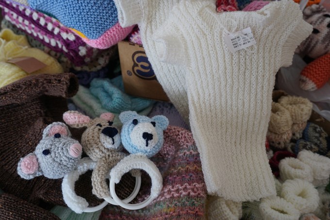 Knitters clothe babies across south Auckland (2)
