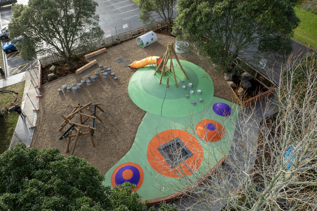Clive Howe Reserve Playground Aerial
