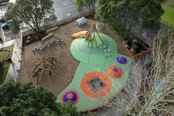 Clive Howe Reserve Playground Aerial