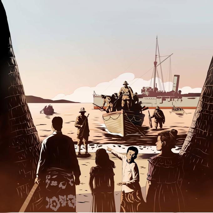 Pou Kanohi New Zealand at War (1)