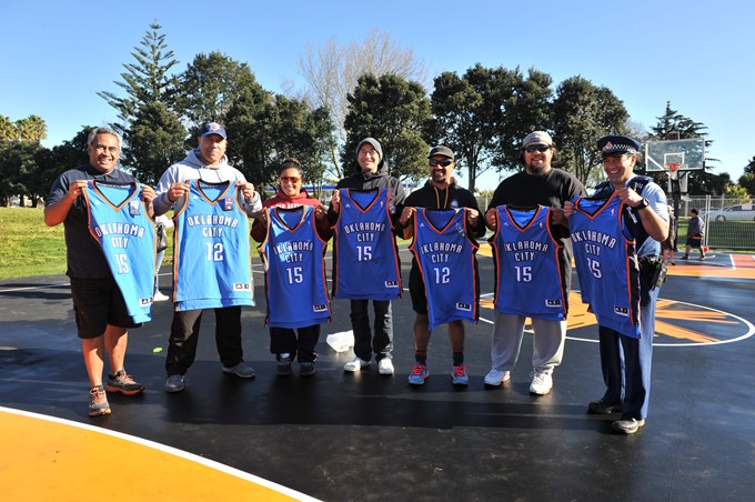 Bringing communities together - Otara's new basketball court 17