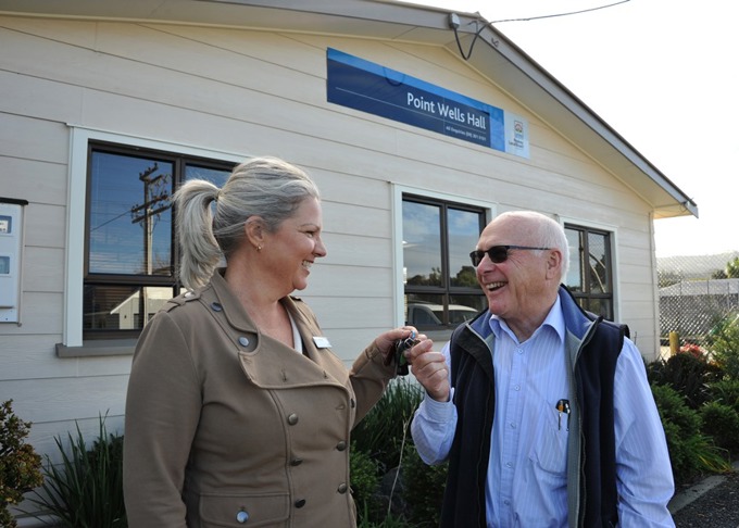 Hall is back in community hands