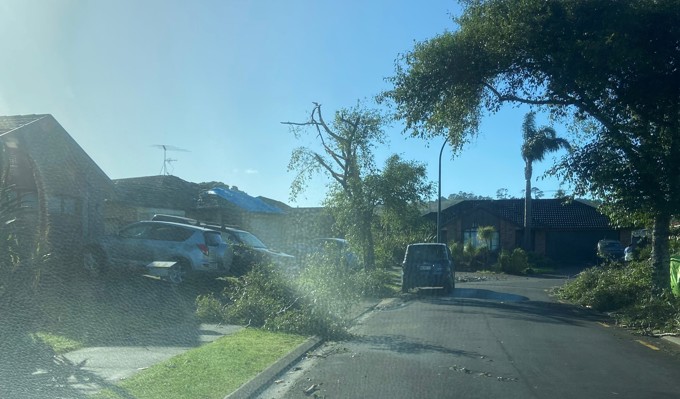East Auckland tornado