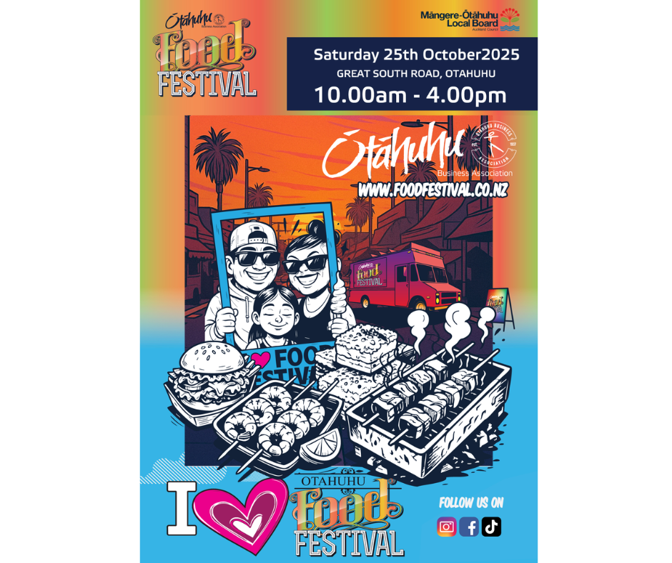 Poster for food festival.