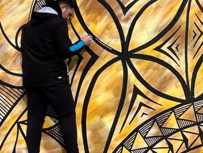 74 Live Pacific Mural Painting