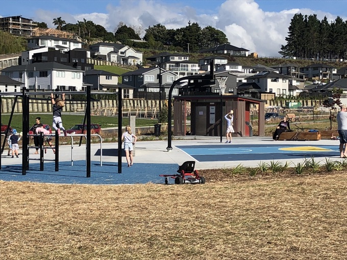 Play time at Millwater's new park 3