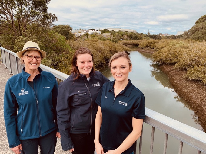 Cleaning up Milford’s estuary and beach