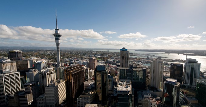 Auckland aerial view 2