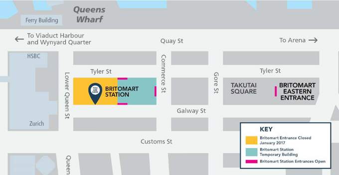 Changes coming for Britomart Station users (2)