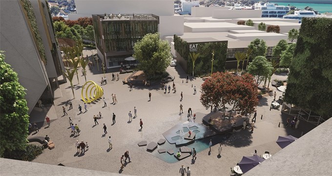 New concept design endorsed for Takapuna town square