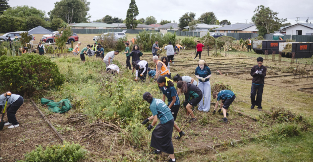 Papakura Community Garden Working Bee