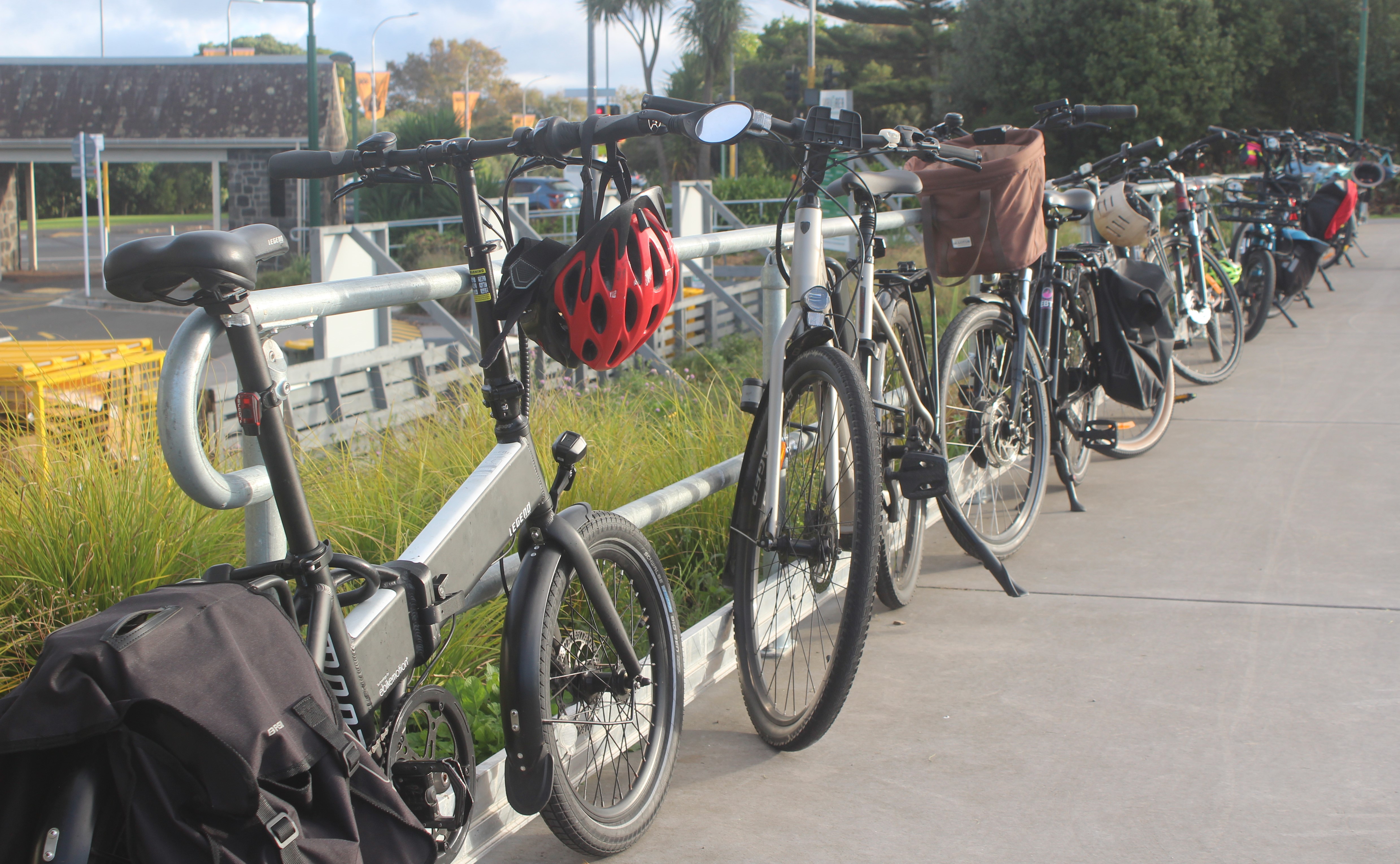 Bikes at Climate Network Breakfast