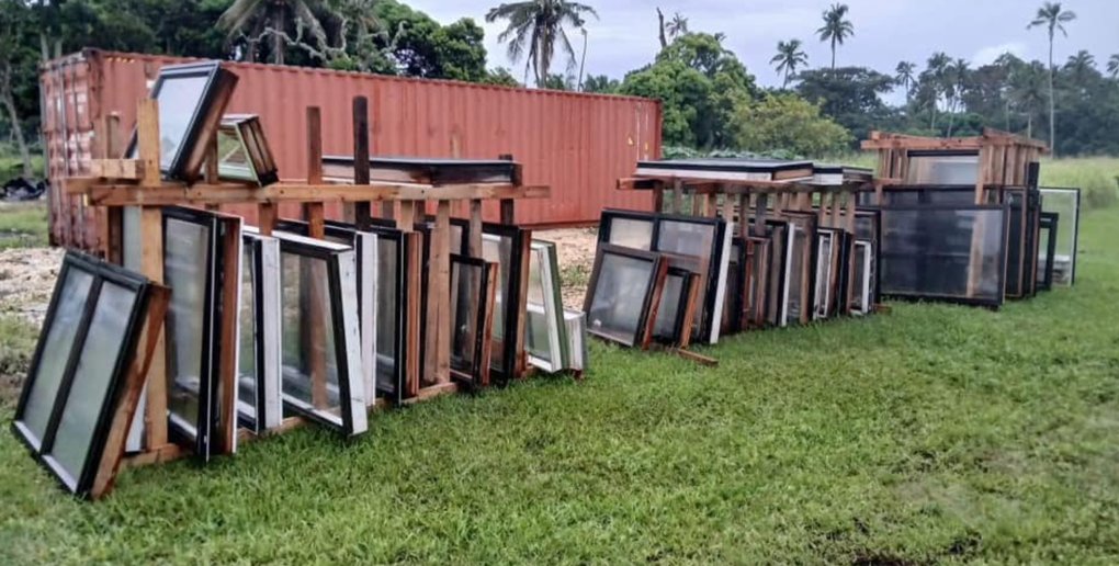 Windows being used for community facilities