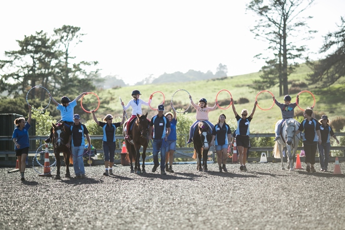 Riding bringing smiles to faces 1