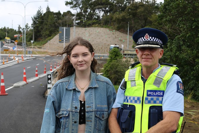 Roundabout unveiled at dangerous Dairy Flat Highway (1)