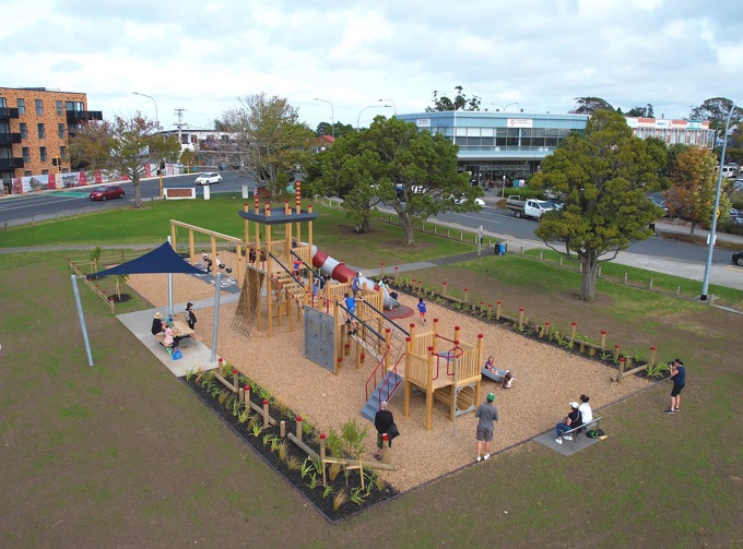 Hobsonville War Memorial playground now open