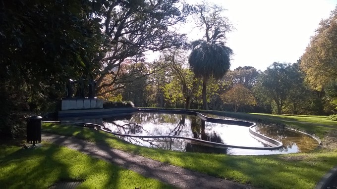 Mirror, mirror on Auckland Domain