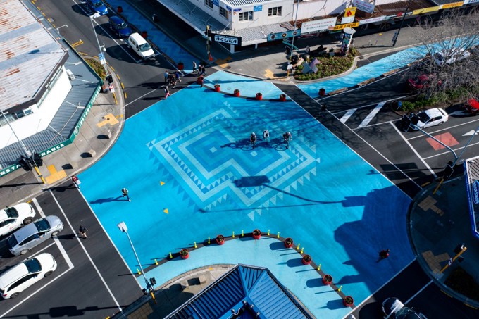 Henderson Streets Drone Image