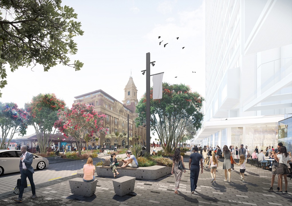 Quay Street seawall strengthened as part of downtown transformation