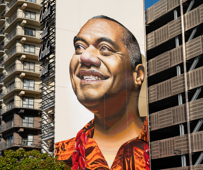 Fa'anānā Efeso Collins mural