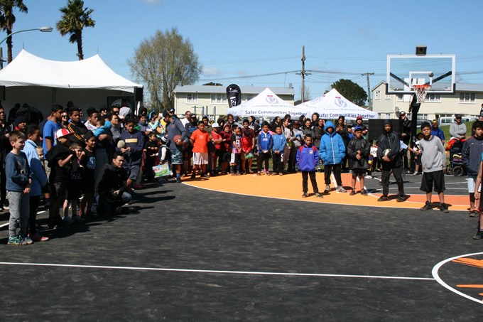 Bringing communities together – Otara’s new basketball court 15
