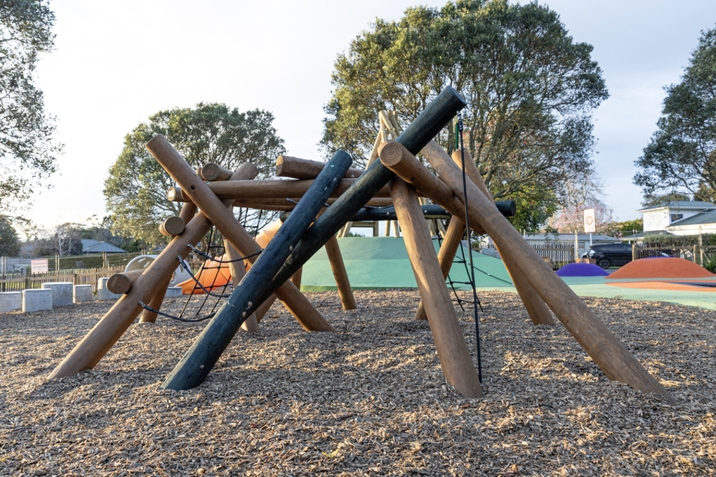 Clive Howe Play Space Climbing Structure