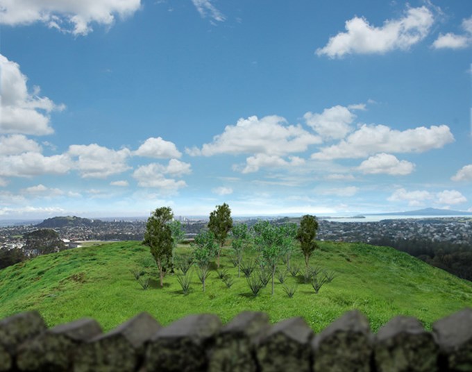 Maungakiekie/One Tree Hill planting symbol of new Auckland 3