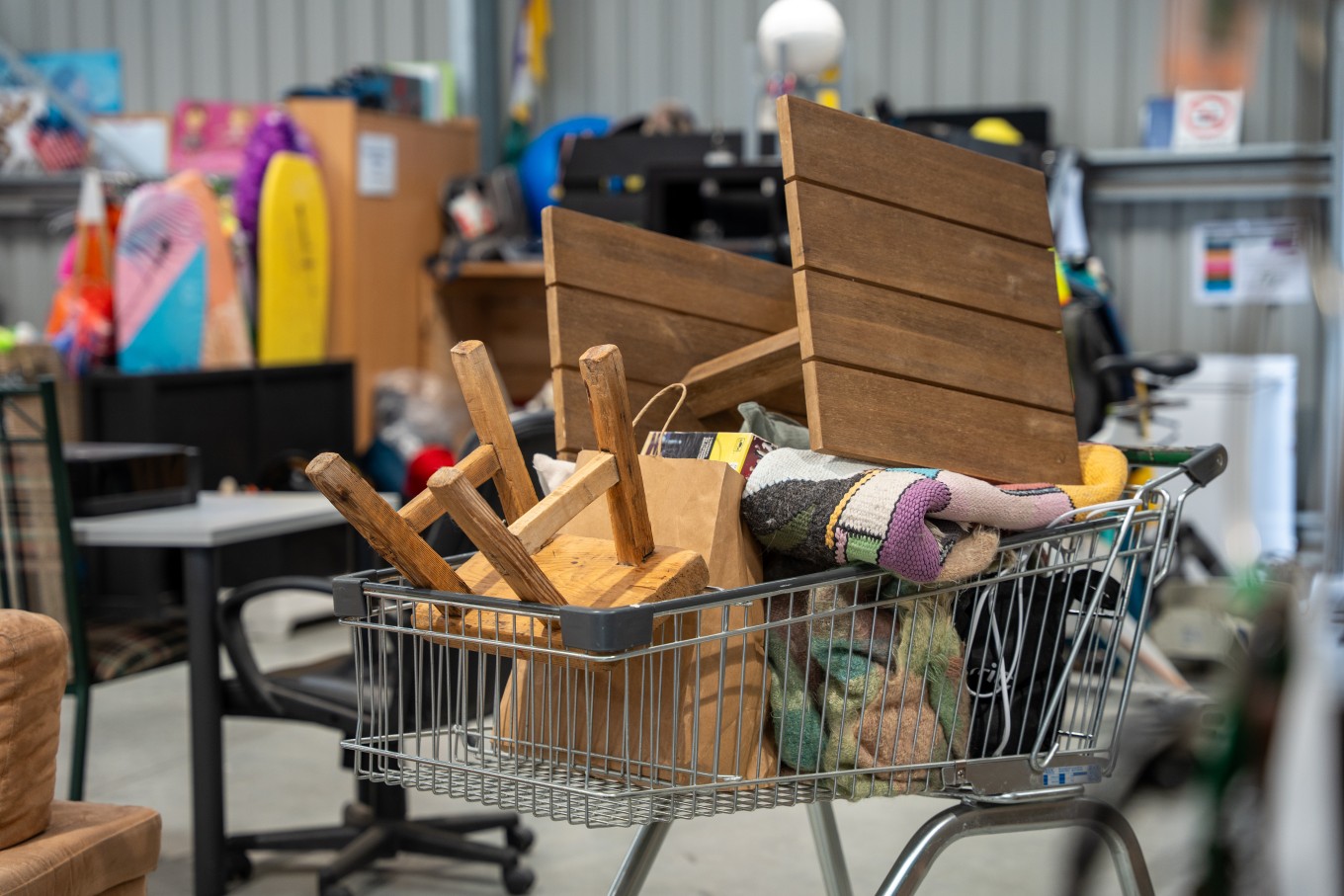 A collection of items from the CRC. 