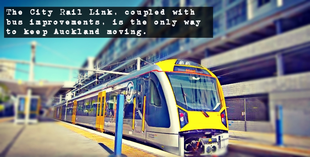City Rail Link build is on 4
