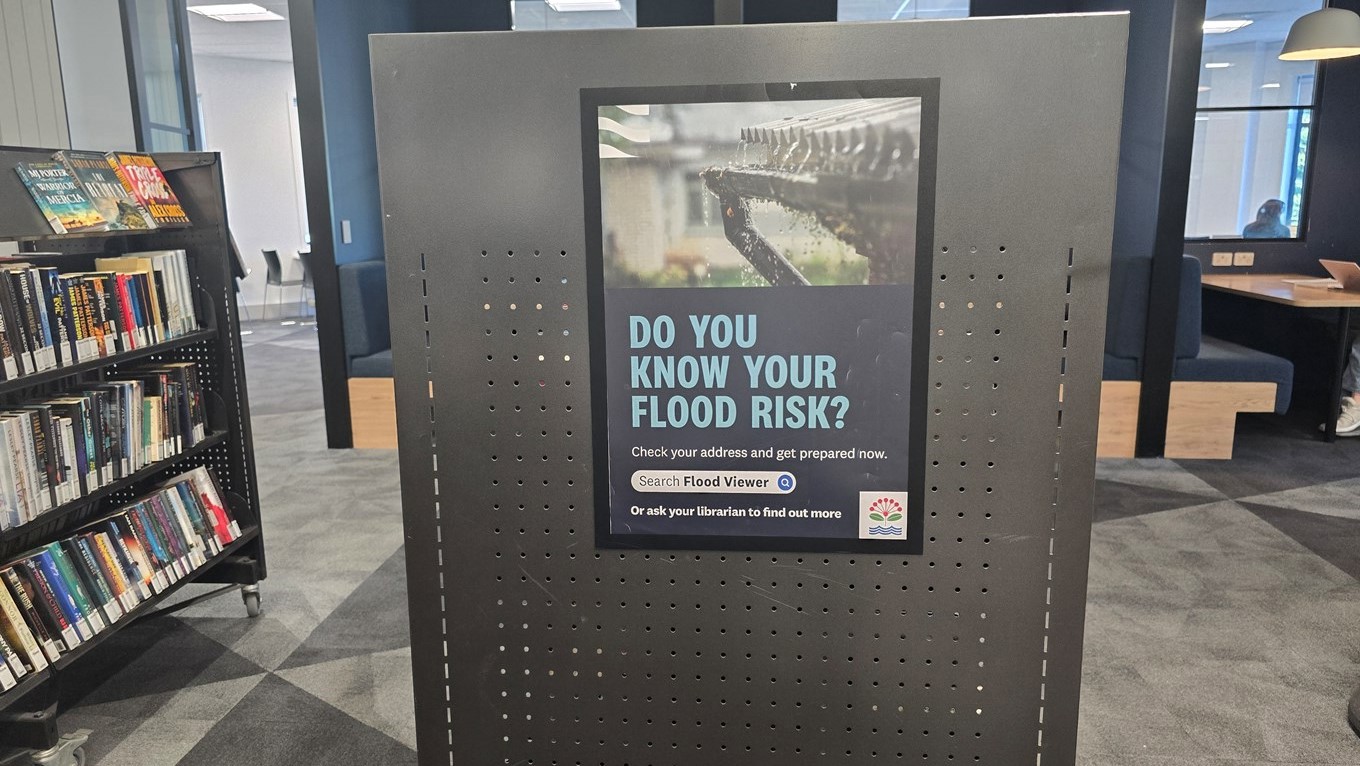 Auckland Libraries promote flood resilience campaign - OurAuckland